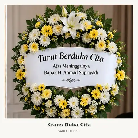 Krans Bunga Duka Samarinda Ulu